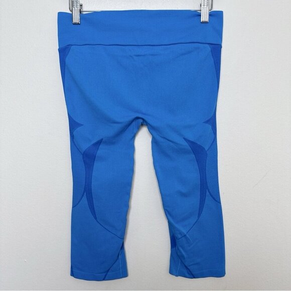 NUX Womens Medium Teal Compression Active Capri - Picture 12 of 13